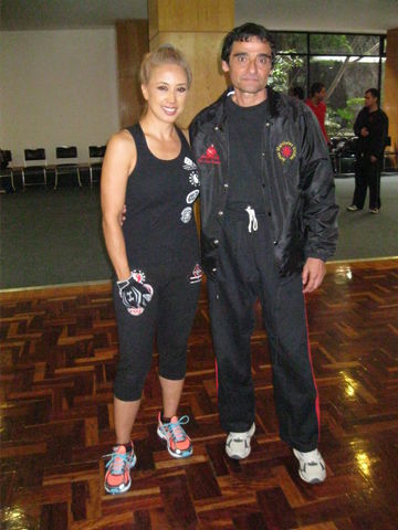 GURO JOSE LUIS CON GRAND MASTER ELEANOR ACADEMIA